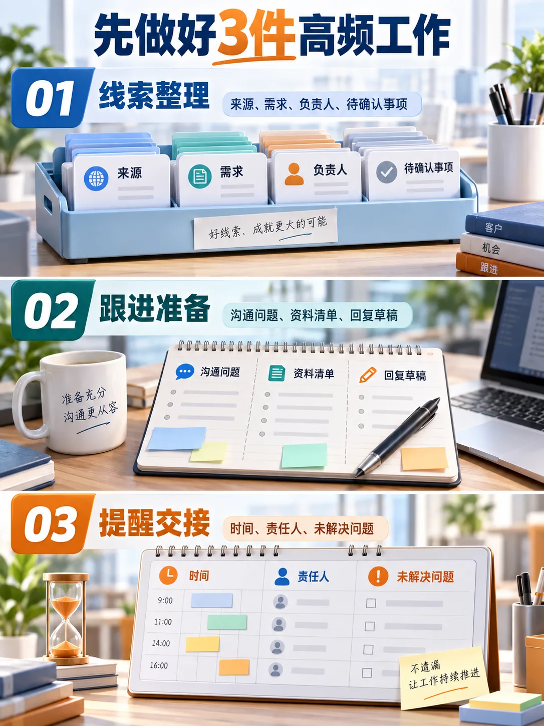 AI销售超级员工三类高频工作图解