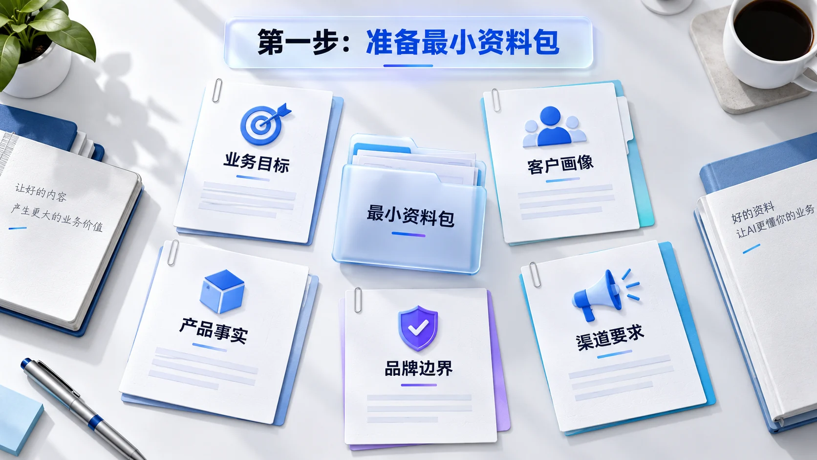 企业AI营销项目最小资料包