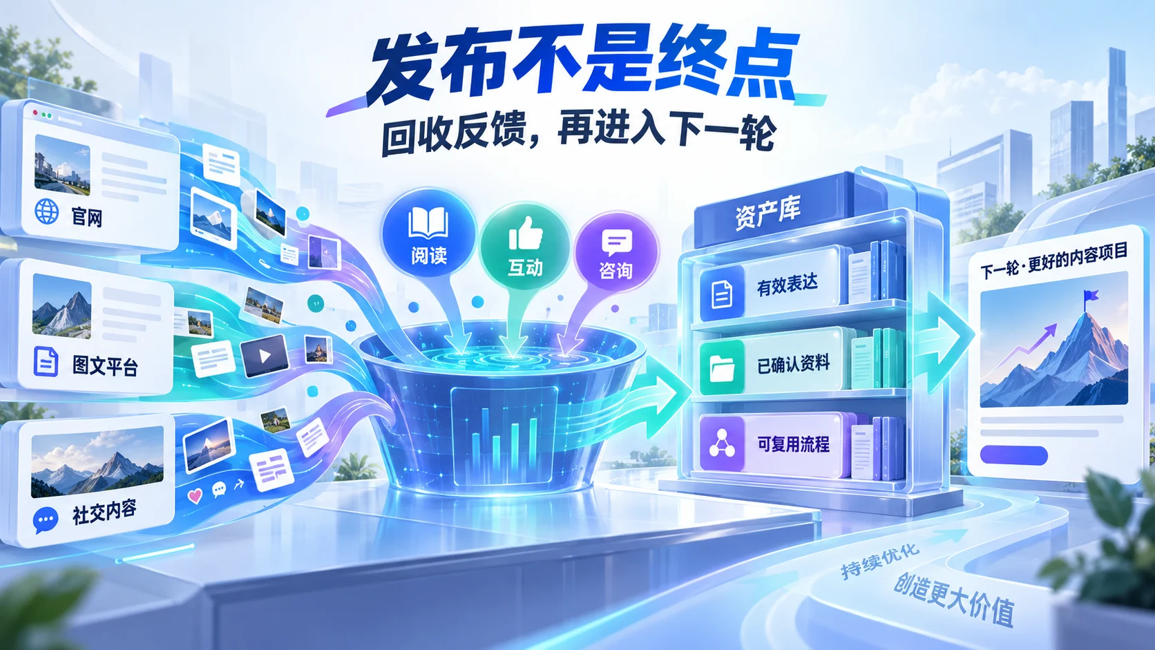 企业AI营销发布后回收反馈并沉淀知识资产